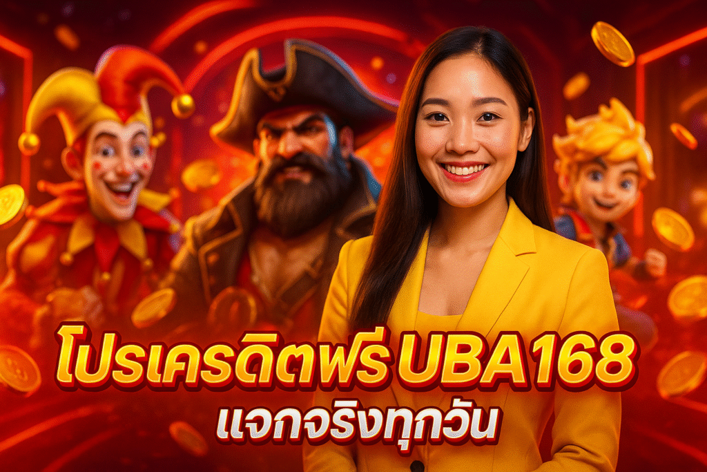 โปรเครดิตฟรี UBA168 แจกจริงทุกวัน
